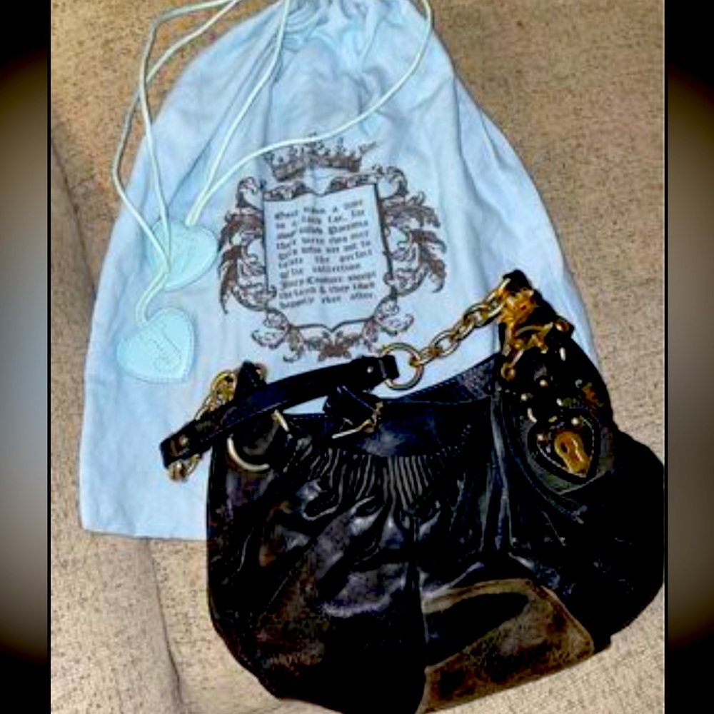 100% Genuine Leather Real Juicy Couture Purse